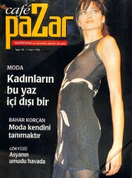 Yeniyüzyıl Gazetesi Cafe Pazar Dergisi Sayı 16 - 1 Mart 1998 - İstanbul Gecelerine Yeni Bir Soluk Turquaz DRG732 - Gökçekoleksiyon