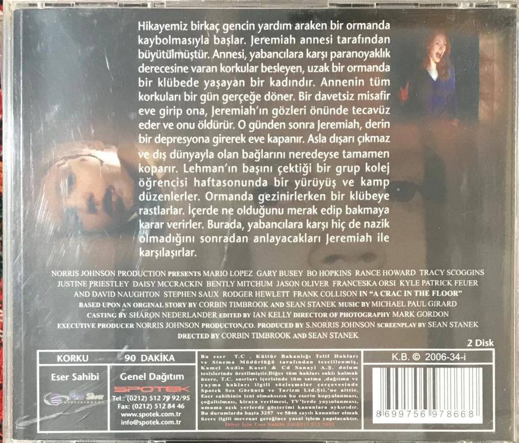 Yerdeki Çatlak -A Crack In The Floor VCD Film VCD8406 - 2