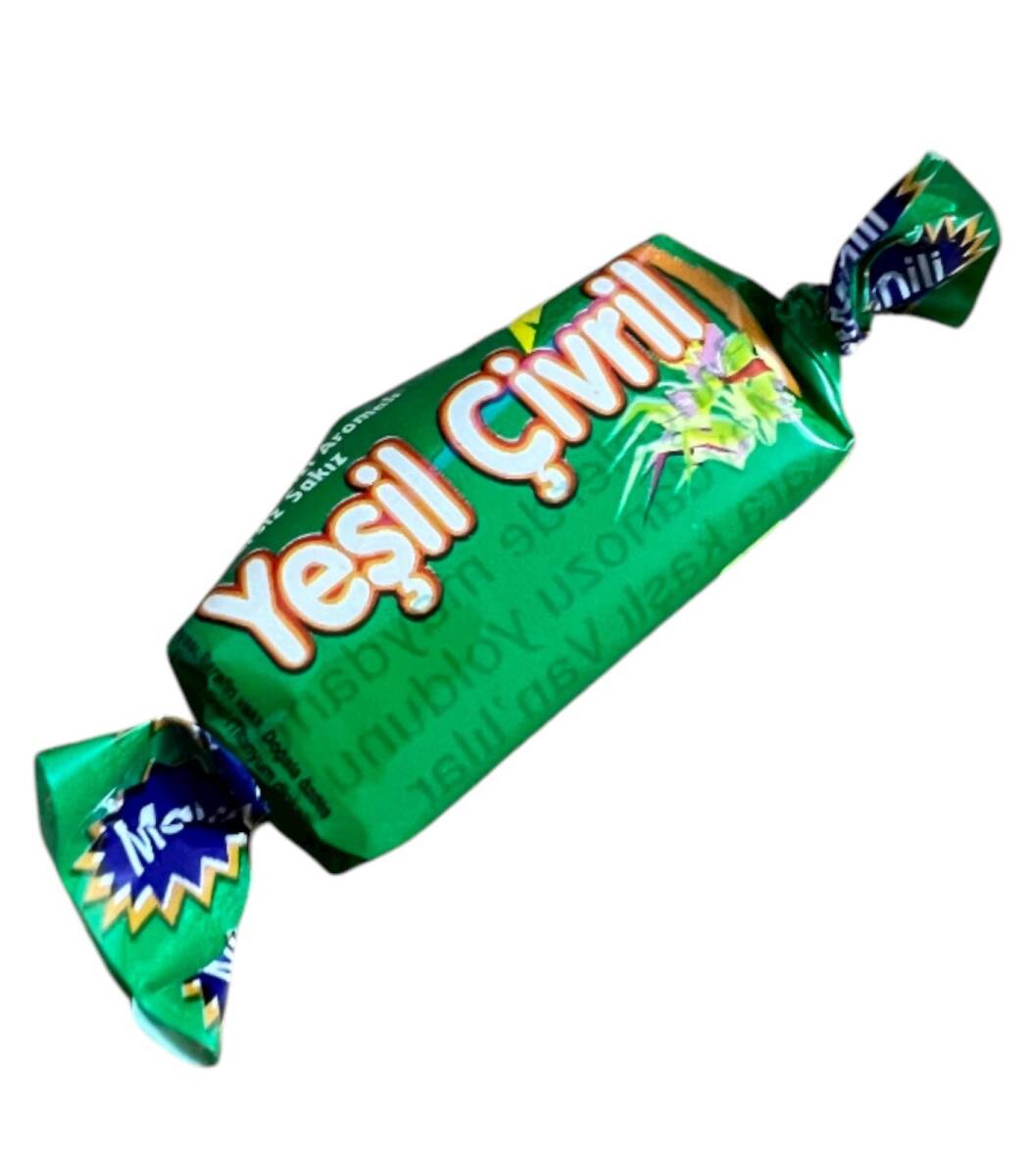 Yeşil Çivril (Baycan) Damla Sakızı Aromalı Şekersiz Sakız SKZ1821 - 1