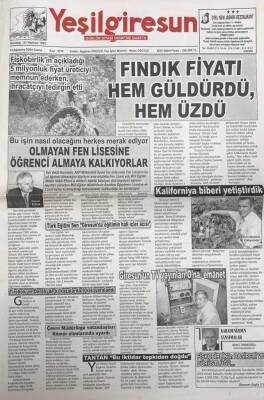 Yeşil Giresun 13 Ağustos 2004-Türk Eğitim Sen Giresun da Eğitimin Hali İçler Acısı GZ25921 - 1