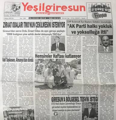 Yeşil Giresun 13 Mayıs 2008-Giresuna Bölgesel Teşvik İsteği GZ25714 - 1