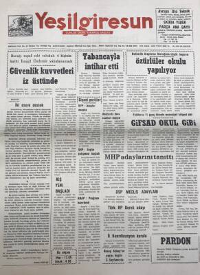 Yeşil Giresun 14 Şubat 1994-Rehberlik Araştırma Derneğinin Büyük Başarısı- Özürlüler Okulu Yapılıyor GZ25930 - 1