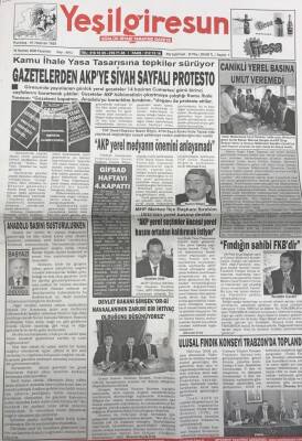 Yeşil Giresun 16 Haziran 2008 - Devlet Bakanı Mehmet Şimşek Key Hesapları Konusunda Kimsenin Zerre Kadar Şüphesi Olmasın.Bizim Tüm Derdimiz Hak Edenin Hak Ettiği Kadar Parasını Almasıdır GZ25838 - 1