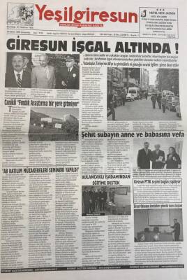 Yeşil Giresun 16 Kasım 2005- Fiskobirliğin Kaynak Arayışları Sürüyor GZ25785 - 1
