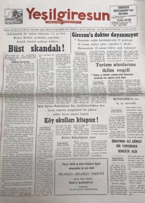 Yeşil Giresun 18 Kasım 1991- Turizm Alanlarına İklim Engeli GZ25895 - 1