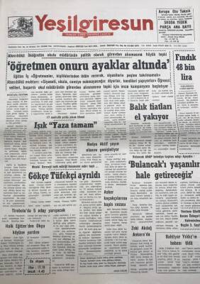 Yeşil Giresun 18 Şubat 1994-Bulancak Anap Belediye Başkan Adayı Apaydın Bulancak ı Yaşanılır Hale Getireceğiz GZ25872 - 1