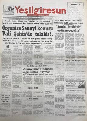 Yeşil Giresun 20 Haziran 1995-Ziraat Odası Başkanı Halil Akbaşlı Fiskobirlikin Fındık Politikasını Eleştirdi Fındık Üreticisini Ezdirmeyeceğiz GZ25938 - 1