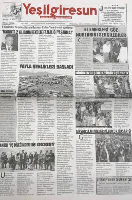 Yeşil Giresun 24 Ekim 2005- Nurettin CanikliÜç Dileğimden İkisi Gerçekleşti GZ25913 - 1