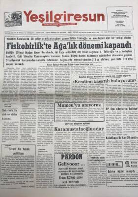 Yeşil Giresun 24 Ocak 1994-Belediye Başkanı Mehmet Işık Adaylık İçin Resmen BaşvurduKendimi Başarılı Buluyorum GZ25886 - 1