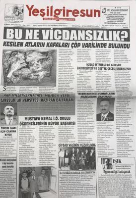 Yeşil Giresun 25 Mayıs 2005- Akp Milletvekili Tatlı Müjdeyi Verdi GZ25914 - 1