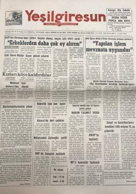 Yeşil Giresun 25 Şubat 1994- Futbol Tertip Komitesi Hata Üstüne Hata Yapıyor GZ25877 - 1