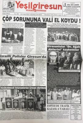Yeşil Giresun 27 Eylül 2005-İsrailli Polisler Giresunda GZ25757 - 1