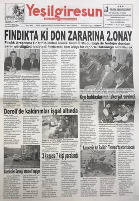 Yeşil Giresun 27 Nisan 2004- Ülkü Ocaklarından Akpye Eleştiri GZ25923 - 1