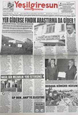 Yeşil Giresun 28 Ekim 2004- Bedava Kömüre Hücum GZ25912 - 1