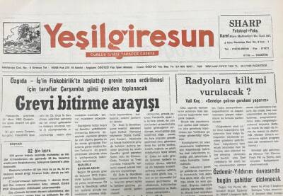 Yeşil Giresun 29 Mart 1993 - Radyolara Kilit Mi Vurulacak GZ36068 - 1