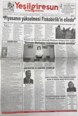 Yeşil Giresun 5 Aralık 2005 - Piyasanın Yükselmesi Fiskobirlikin Elinde GZ25813 - 1