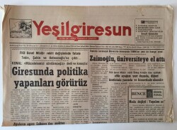 Yeşil Giresun Gazetesi 10 Ağustos 1994 - Ağaların Ağası Sabancıdan Mektup GZ10980 - 2