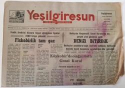 Yeşil Giresun Gazetesi - 10 Ekim 1989 - Köykobirde Olağan Üstü Genel Kurul - GZ43828 - 2