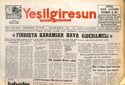Yeşil Giresun Gazetesi 12 Haziran 2003 - Akköy Ve Tuğlacık Köyleri Arasında Sınır Davası GZ101617 - 2