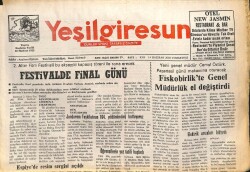Yeşil Giresun Gazetesi 14 Haziran 2003 - Elektrik Arızaları Bıktırdı GZ101619 - 2