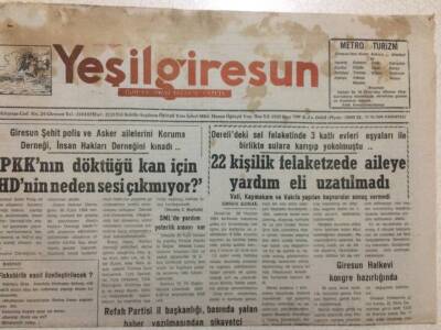 Yeşil Giresun Gazetesi 17 Ekim 1994 - Fiskobirlik Nasıl Özelleştirilecek GZ35509 - 1
