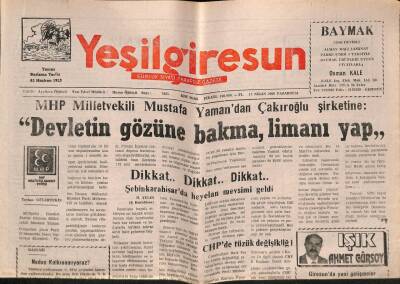 Yeşil Giresun Gazetesi 17 Nisan 2000 - ANAPlı Kadınlar Enflasyona Savaş Açtı GZ77931 - 1