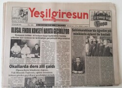 Yeşil Giresun Gazetesi - 18 Eylül 2007 - Ulusal Fındık Konseyi Hayata Geçiriliyor - GZ43667 - 2