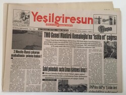 Yeşil Giresun Gazetesi - 2 Temmuz 2008 - Sahil Yolundaki Suçlu Liman İşletmesi(imiş) - GZ43826 - 2