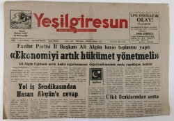 Yeşil Giresun Gazetesi 22 Eylül 2000 - Ülkü Ocaklarında Anma GZ13344 - 2