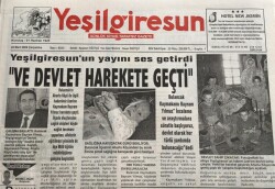 Yeşil Giresun Gazetesi 22 Mart 2006-SHP Ve DSPden Nevruz Mesajı GZ45720 - 2