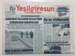 Yeşil Giresun Gazetesi - 24 Mayıs 2007 - Gine İş Heyeti Giresunda GZ46530 - 2