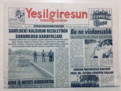 Yeşil Giresun Gazetesi - 24 Mayıs 2007 - Gine İş Heyeti Giresunda GZ46530 - 1