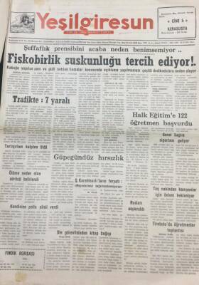 Yeşil Giresun Gazetesi 25 Ekim 1994 Celal Kıbrızlıİstediğim Futbolcular Alınmazsa Çeker Giderim GZ26091 - 1