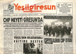 Yeşil Giresun Gazetesi 28 Şubat 2006 - CHP Heyeti Giresunda GZ101601 - 2