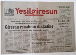 Yeşil Giresun Gazetesi - 3 Ağustos 1991 - Giresun Esnafının Dikkatine Ruslar Şehrimizde - GZ43655 - 1
