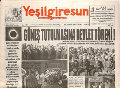 Yeşil Giresun Gazetesi 30 Mart 2006 - Askerler Arıcılığı Öğrendiler GZ108748 - 1