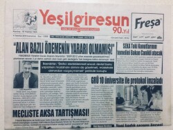 Yeşil Giresun Gazetesi - 4 Temmuz 2015 - Mecliste Aksa Tartışması GZ46535 - 1