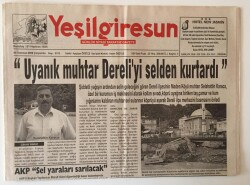 Yeşil Giresun Gazetesi 5 Temmuz 2006 - Giresunspor Tempo Artırıyor GZ10986 - 1