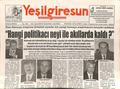 Yeşil Giresun Gazetesi 6 Haziran 2006 - Fatih Kitapçı Devam Edecek GZ108323 - 1