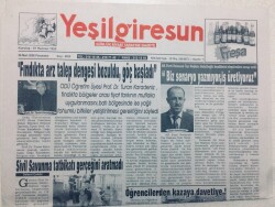 Yeşil Giresun Gazetesi - 6 Mart 2008 - Fındıkta Arz Talep Dengesi Bozuldu Göç Başladı GZ46529 - 1