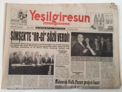 Yeşil Giresun Gazetesi - 6 Mart 2010 - Maliye Bakanı Mehmet Şimşek Or-gi Sözü Verdi - GZ43829 - 2