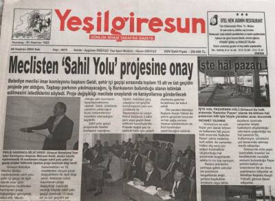 Yeşil Giresun Gazetesi 8 Haziran 2004-Fatih Kitapçı Giresunsporu Alacak GZ45716 - 1