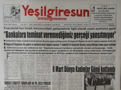 Yeşil Giresun Gazetesi 9 Mart 2006-Güce Katliamı Sanığının Yargılanmasına Başlandı GZ45768 - 2