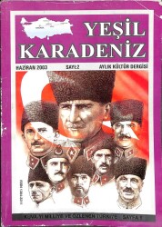 Yeşil Karadeniz Dergisi Sayı 2 Haziran 2003 KTP1978 - Gökçekoleksiyon