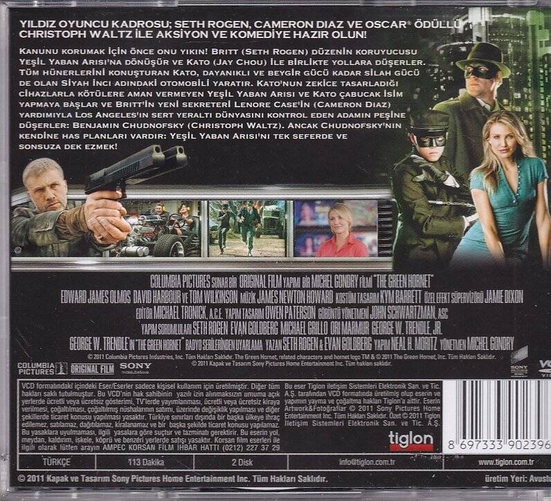 Yeşil Yaban Arısı VCD Film VCD8906 - 2