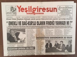 Yeşilgiresun Gazetesi 11 Ocak 2005 - Kültür Balıkçılığına İlgi Arttı GZ10114 - 1