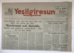 Yeşilgiresun Gazetesi 18 Haziran 1990 - Durcan Yaşacan Trabzon Radyosunda Konuşacak GZ5354 - 2