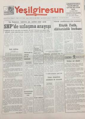 Yeşilgiresun Gazetesi 22 Temmuz 1993 Liman Otoparkına Minibüsler De Alınacak GZ14210 - 1