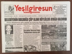 Yeşilgiresun Gazetesi 29 Ocak 2005 - Kokulu Üzüm Bölge Ekonomisine İlaç GZ10115 - 1