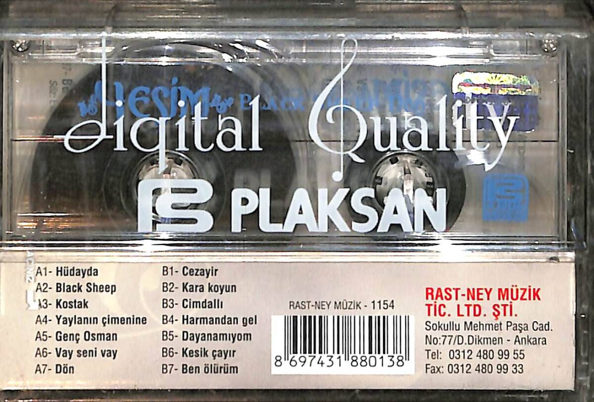 Yeşim - Black Sheep Dön Kaset (Sıfır) KST26785 - 2